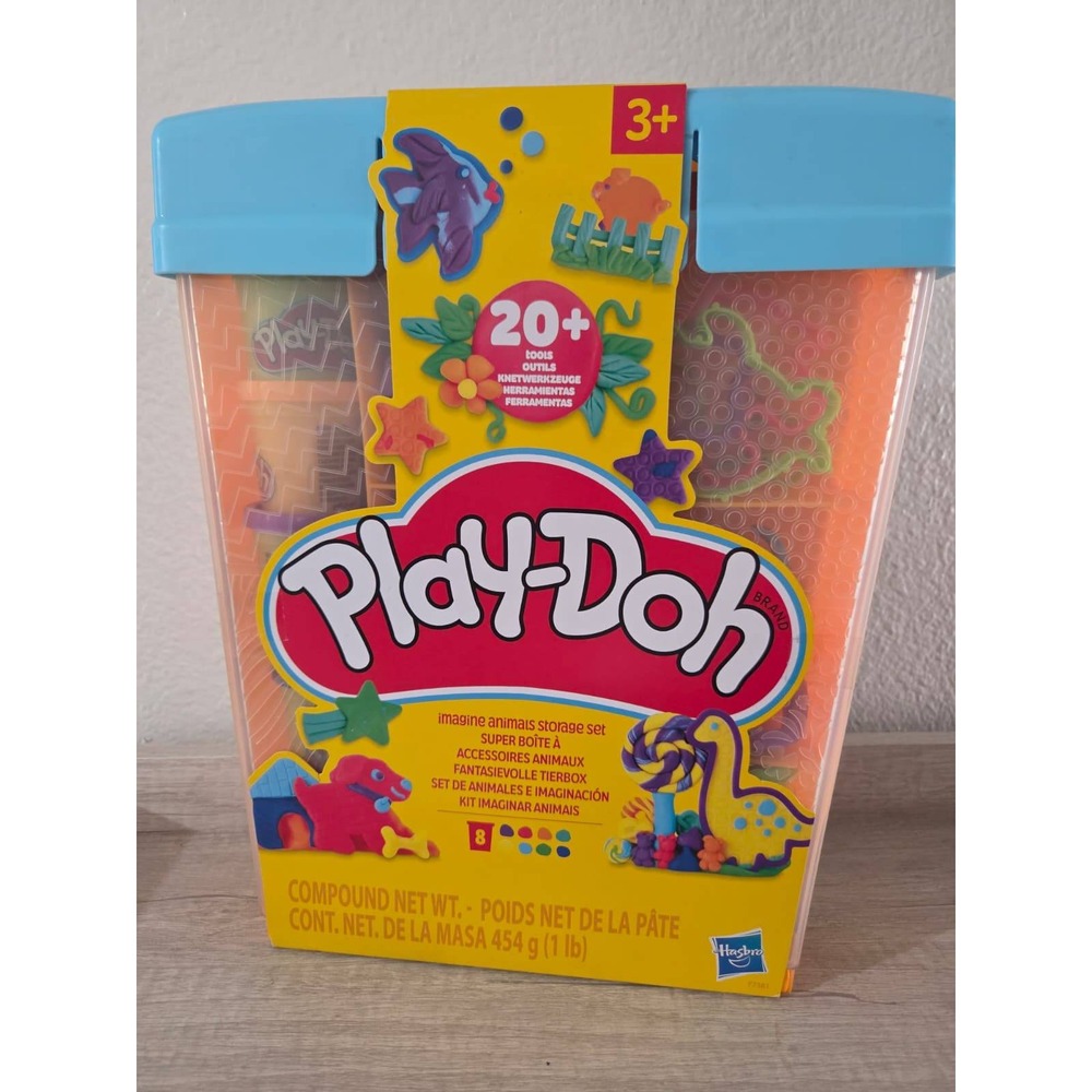 PLAY-DOH imagine animals storage set/ 20+ tools